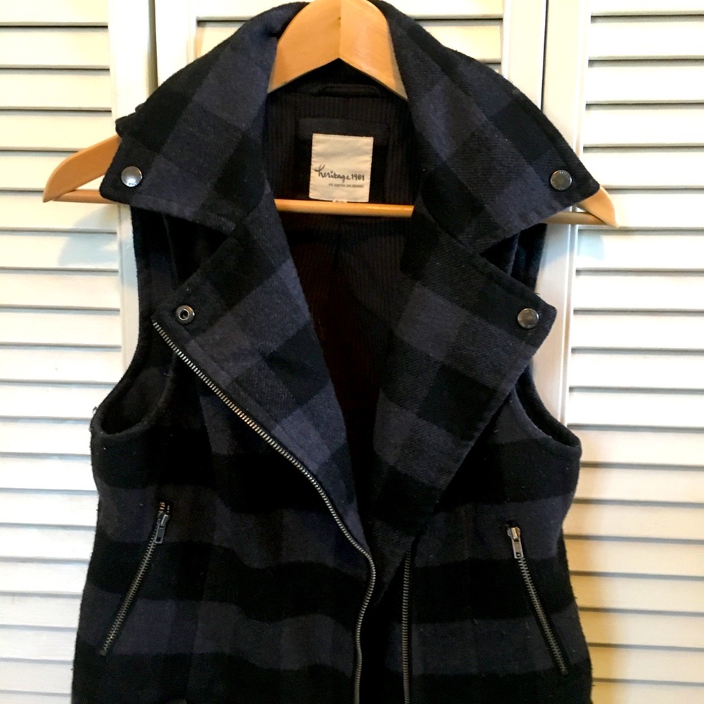 Checkered Vest